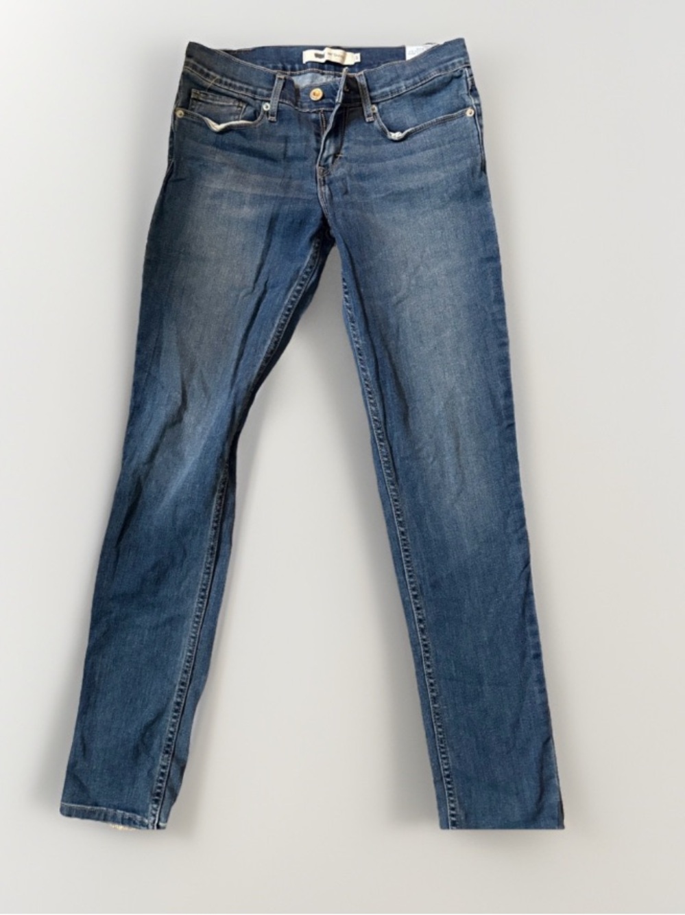 Women’s Levi’s 524 Medium Blue Jeans